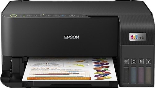 EPSON Ecotank Yazıcı-tarayıcı-fotokopi 4x65ml+1 Mürekkep