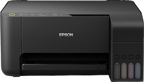 Epson L3150 Tarayıcı + Fotokopi Renkli Çok Fonksiyonlu Tanklı Mürekkep Püskürtmeli Yazıcı