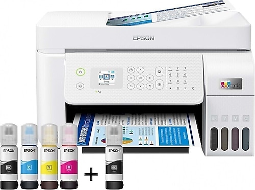 EPSON Mfp Yazıcı-tar-fot-fax Wi-fi Renkli Tanklı
