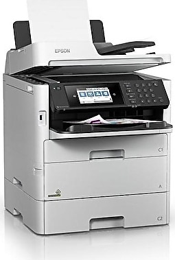 Epson WorkForce Pro WF-C579RDWF Wi-Fi Renkli + Tarayıcı + Faks + Fotokopi Çok Fonksiyonlu Mürekkep Püskürtmeli Yazıcı