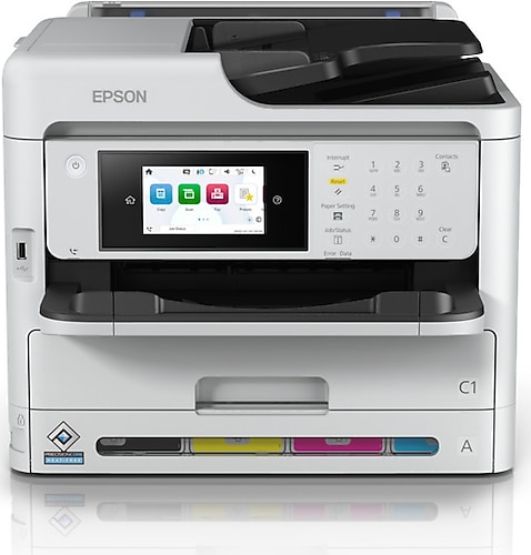 Epson WorkForce Pro WF-C5890DWF Tarayıcı + Fotokopi + Faks Renkli Çok Fonksiyonlu Mürekkep Püskürtmeli Yazıcı