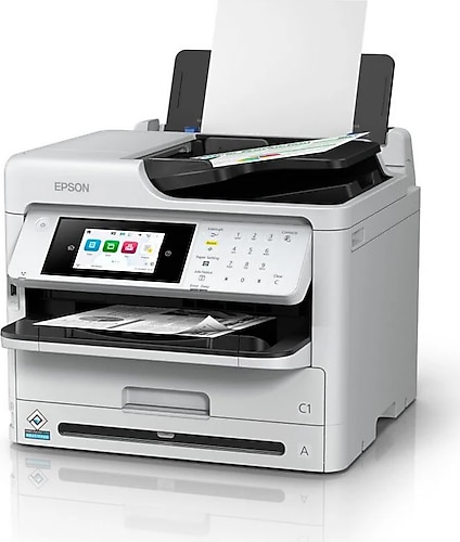 Epson WorkForce Pro WF-M5899DWF Wi-Fi Tarayıcı + Fotokopi + Faks Mono Çok Fonksiyonlu Müreekkep Püskürtmeli Yazıcı