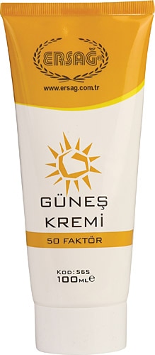 Ersağ 50 Faktör Güneş Kremi 100 ml