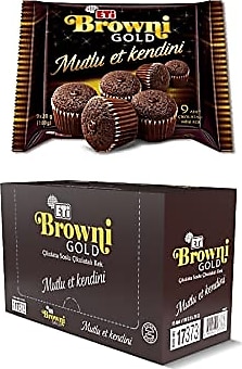 Eti Browni Gold Mini İkramlık Kek 180 gr 12'li