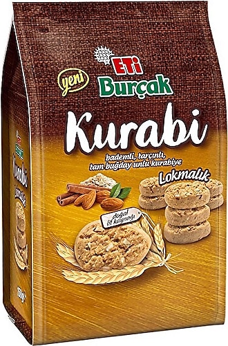 Eti Burçak Kurabi Mini Bademli Kurabiye 150 gr