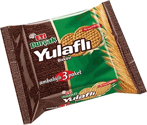 Eti Burçak Yulaflı Bisküvi 3x125 gr