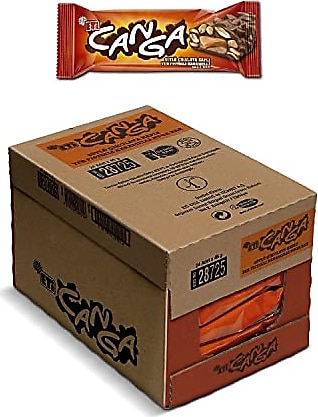 Eti Canga 45 gr 24 Adet Yer Fıstıklı Karamelli Çikolata Bar