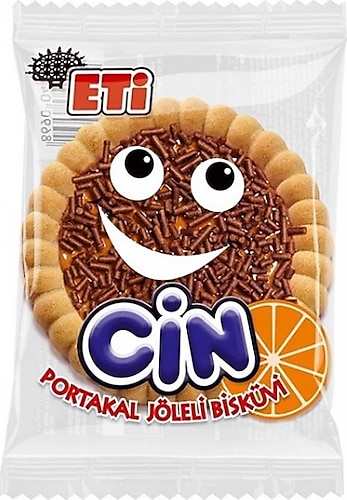 Eti Cin Portakallı Bisküvi 25 gr