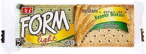 Eti Form Kepekli Bisküvi 45 gr