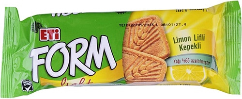 Eti Form Limon Lifli Kepekli Bisküvi 50 gr