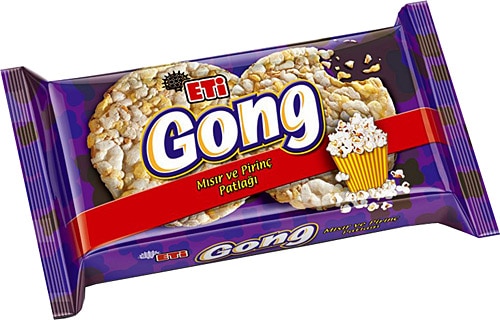 Eti Gong Mısır ve Pirinç Patlağı 64 gr