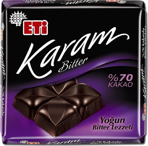 Eti Karam %70 Kakaolu 60 gr Bitter Çikolata