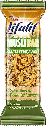 Eti Lifalif Kuru Meyveli Yulaf Bar 35 gr 12'li