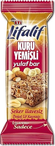 Eti Lifalif Kuruyemişli Yulaf Bar 35 gr 12'li