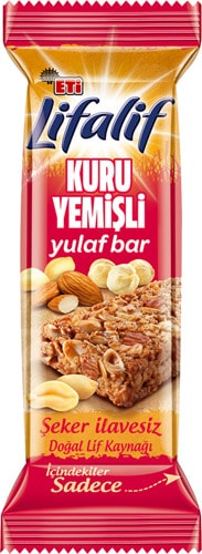 Eti Lifalif Kuruyemişli Yulaf Bar 35 gr