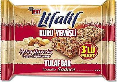 Eti Lifalif Kuruyemişli Yulaf Bar 3x35 gr