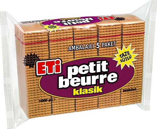 Eti Petit Beurre Klasik Bisküvi 1 kg