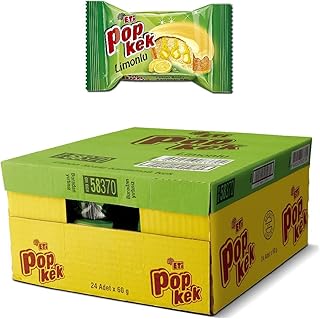 Eti Popkek Limonlu Kek 60 g x 24 Adet