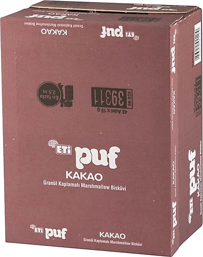 Eti Puf Kakaolu 48x18 gr