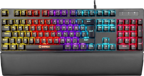 Everest Redcore KB-GX8 RGB Red Switch Kablolu Mekanik Oyuncu Klavyesi