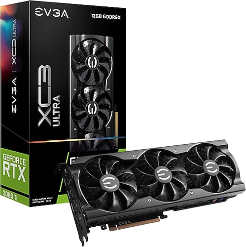 Evga RTX 3080 TI XC3 Ultra 12G-P5-3955-KR 384 Bit GDDR6X 12 GB Ekran Kartı