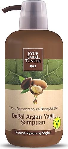 Eyüp Sabri Tuncer Doğal Argan Yağlı Kuru ve Yıpranmış Saçlar için Şampuan 600 ml