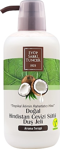 Eyüp Sabri Tuncer Doğal Hindistan Cevizi Sütlü Duş Jeli 600 ml