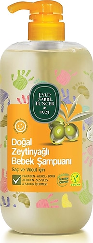 Eyüp Sabri Tuncer Doğal Zeytinyağlı Bebek Şampuanı 600 ml