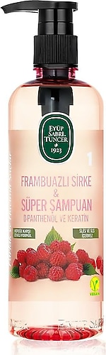 Eyüp Sabri Tuncer Frambuazlı Sirke Kepeğe Karşı Sülfatsız Şampuan 500 ml