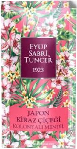 Eyüp Sabri Tuncer Japon Kiraz Çiçeği 150'li Kolonyalı Mendil
