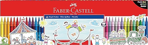 Faber-Castell 48'li Keçeli Kalem Seti