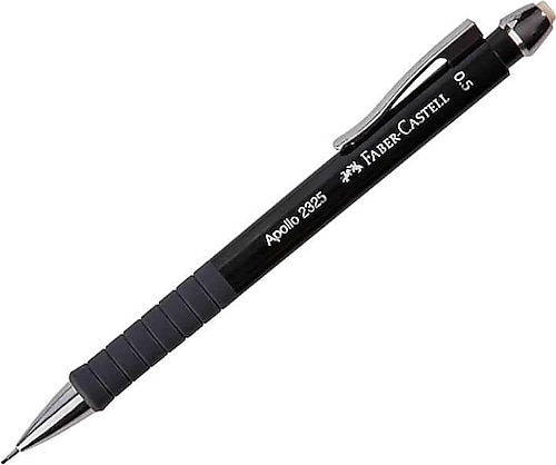 Faber-Castell Apollo Siyah 0.5 mm Uçlu Kalem