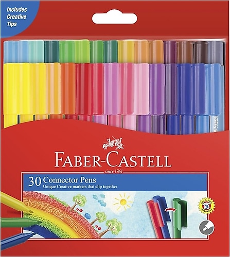 Faber-Castell Eğlenceli 30'lu Keçeli Kalem Seti
