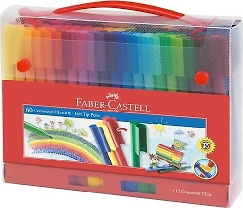 Faber-Castell Eğlenceli 60'lı Keçeli Kalem Seti