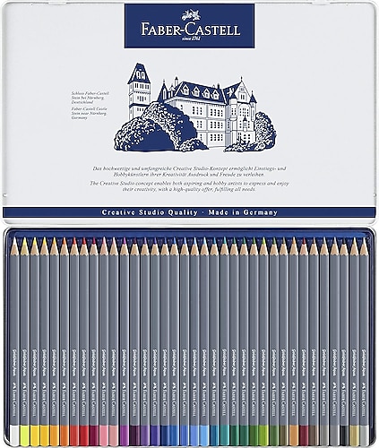 Faber-Castell Goldfaber Aqua 36'lı Kuru Boya Seti