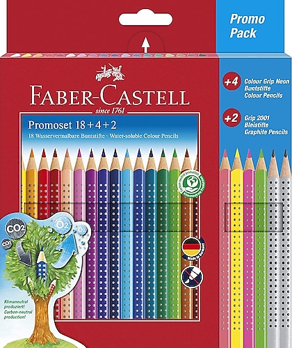 Faber-Castell Grip 18+4+2 Promo Kuru Boya Seti