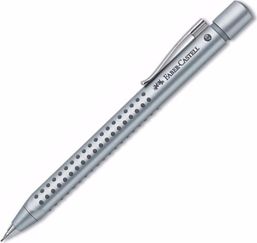 Faber-Castell Grip 2011 Gümüş 0.7 mm Versatil Uçlu Kalem