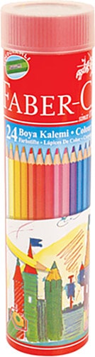 Faber-Castell Metal Tüp 24'lü Kuru Boya Seti