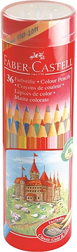 Faber-Castell Metal Tüp 36'lı Kuru Boya Seti