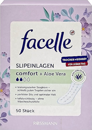 Facelle Günlük Ped Normal Aloe Vera 50'li