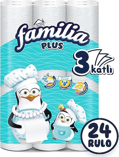 Familia Plus 3 Katlı 24'lü Kağıt Havlu