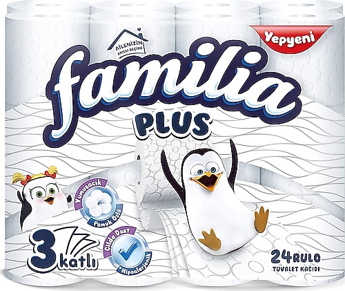 Familia Plus 3 Katlı 24'lü Tuvalet Kağıdı