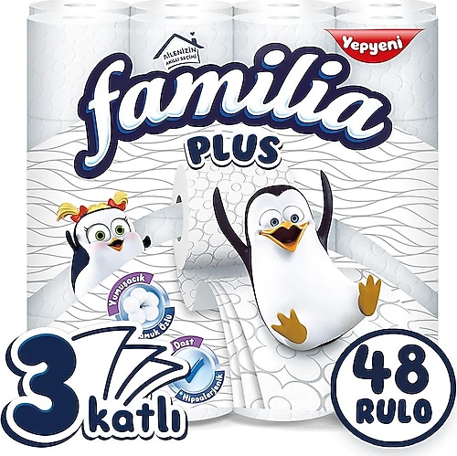 Familia Plus 3 Katlı 48'li Tuvalet Kağıdı