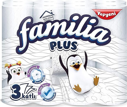 Familia Plus 3 Katlı 64'lü Tuvalet Kağıdı