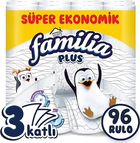 Familia Plus 3 Katlı 96'lı Tuvalet Kağıdı