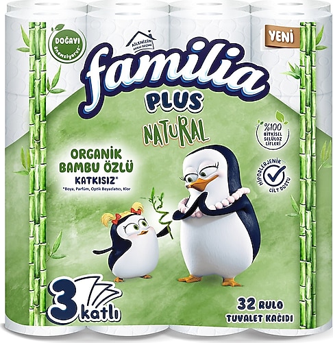 Familia Plus Natural 32'li Tuvalet Kağıdı
