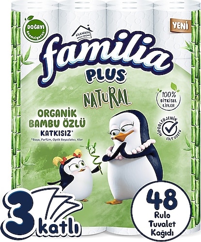 Familia Plus Natural 48'li Tuvalet Kağıdı