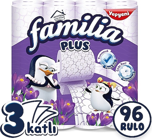 Familia Plus Parfümlü 96'lı Tuvalet Kağıdı