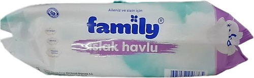 Family 100 Yaprak Islak Mendil