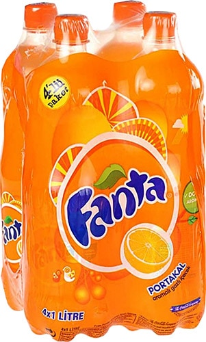 Fanta 1 lt 4'lü